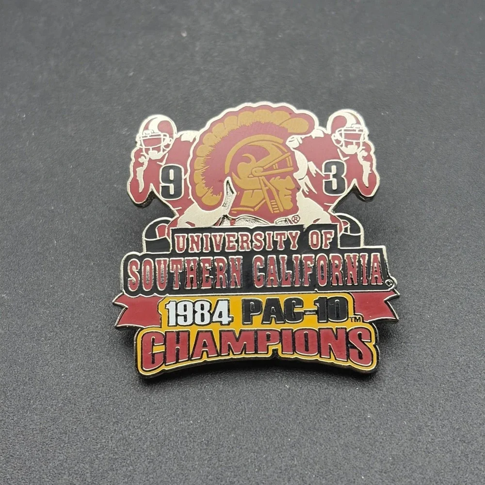 University of‎ Southern California USC Football 1984 PAC-10 Champions Lapel Pin